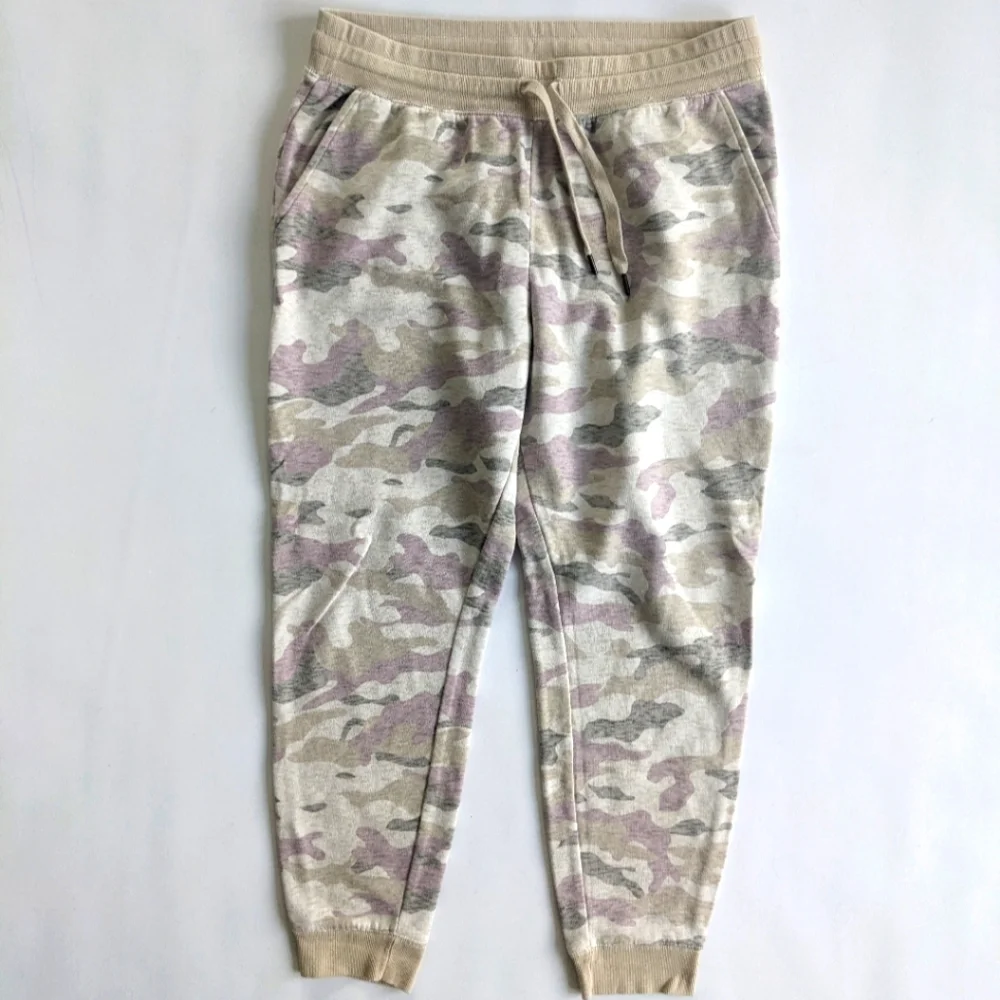 Old Navy Purple and Gray Track Joggers - Picture 2 of 3